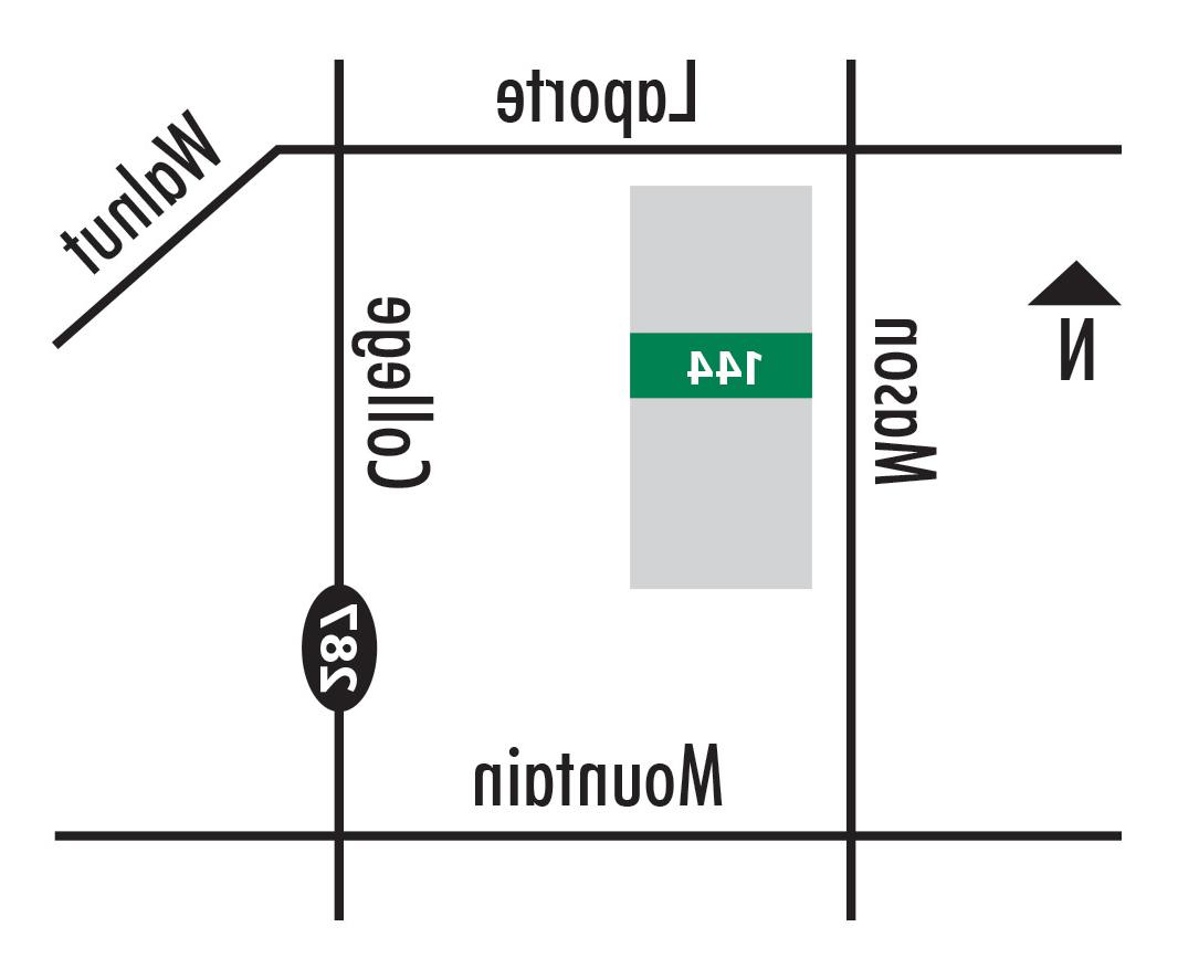 map to 144 Mason